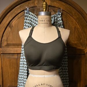 All in Motion Olive Sports Bra